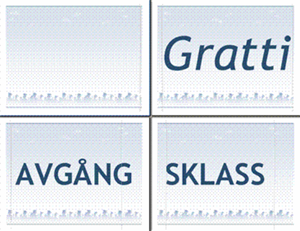 Grattis, 200x års avgångsklass – banderoll