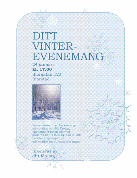 Inbjudan till julkalas