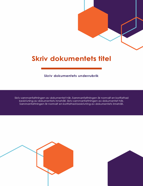 Rapport (Sammanfattande design)