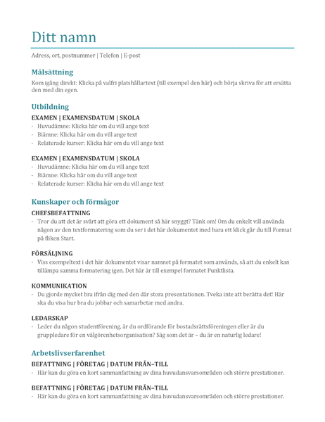 Meritförteckning (färg) Meritförteckning (färg)