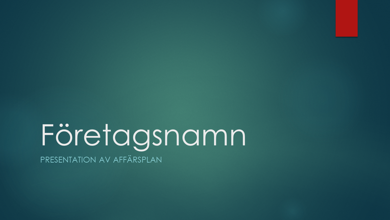 Presentation av affärsplan – neongrön (bredbild) Presentation av affärsplan – neongrön (bredbild)