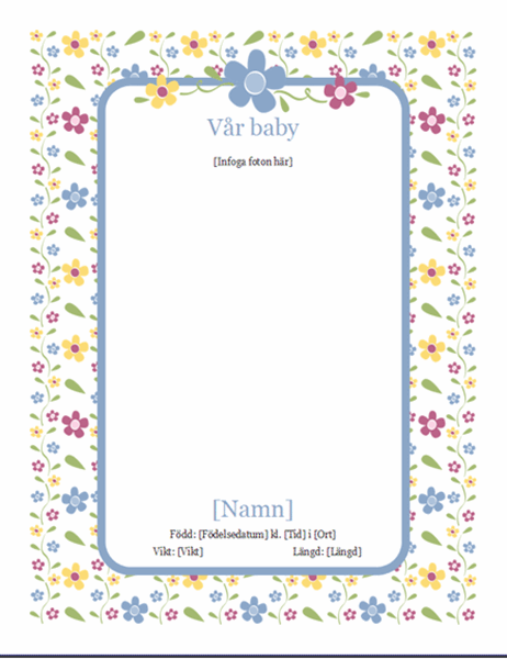 Babyalbum (för flicka)