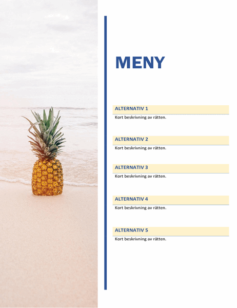 Festmeny (sol och sand)