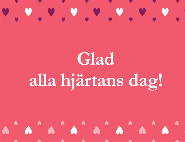 Alla hjärtans dag-kort (fyrdubbel vikning) Alla hjärtans dag-kort (fyrdubbel vikning)