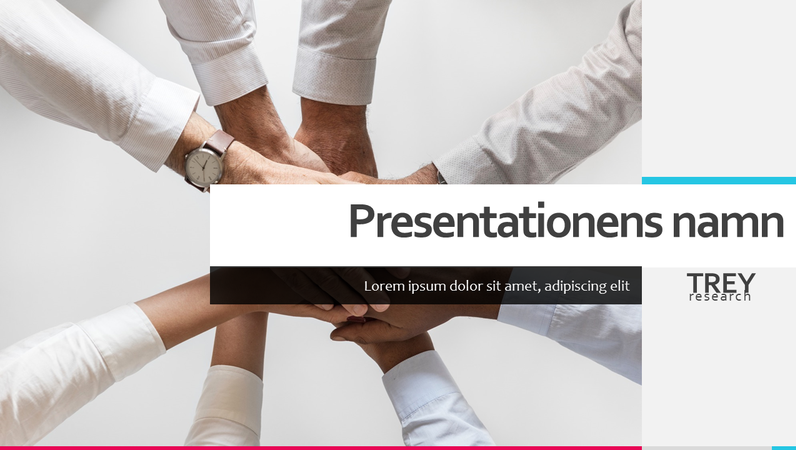 Ljus företagspresentation Ljus företagspresentation