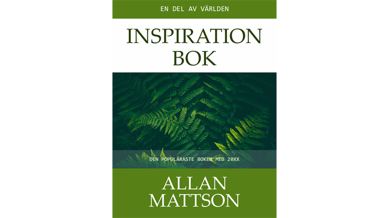 Omslag till inspirationsbok