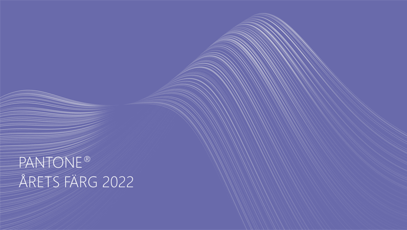 Pantone-färg år 2022