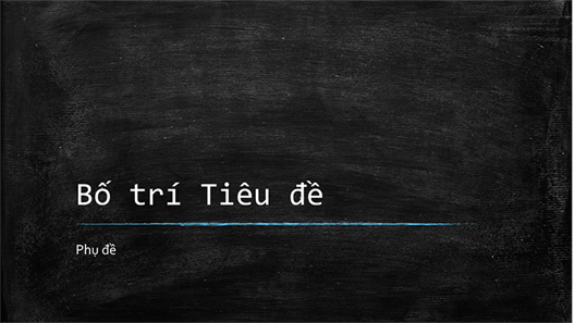 Bản trình bày giáo dục bảng đen (màn hình rộng) Bản trình bày giáo dục bảng đen (màn hình rộng)