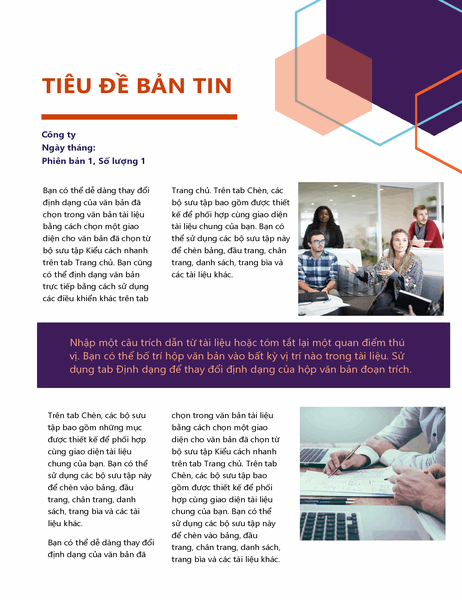 Bản tin (Thiết kế tổng quan, 2 trang) Bản tin (Thiết kế tổng quan, 2 trang)