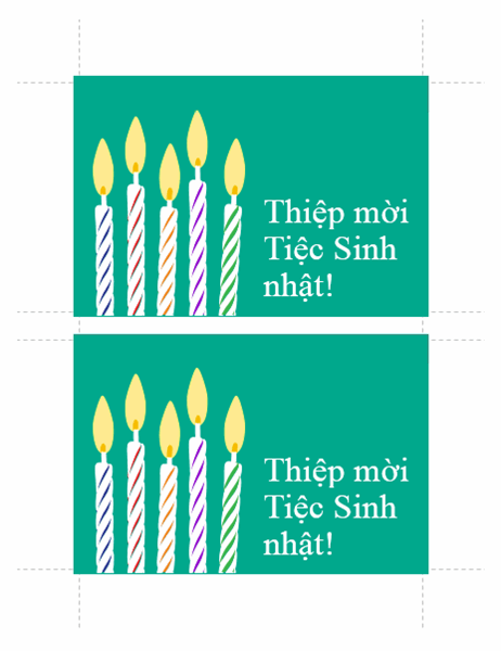 Thiệp mời sinh nhật  Mẫu thiệp sinh nhật Happy Birthday taimienphi