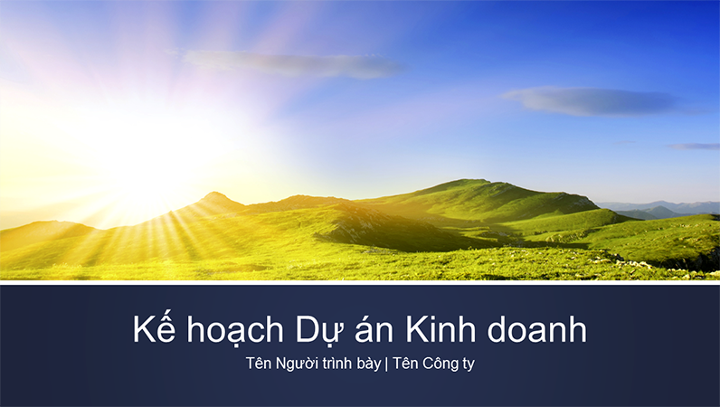 Bản trình bày kế hoạch dự án kinh doanh (màn hình rộng) Bản trình bày kế hoạch dự án kinh doanh (màn hình rộng)