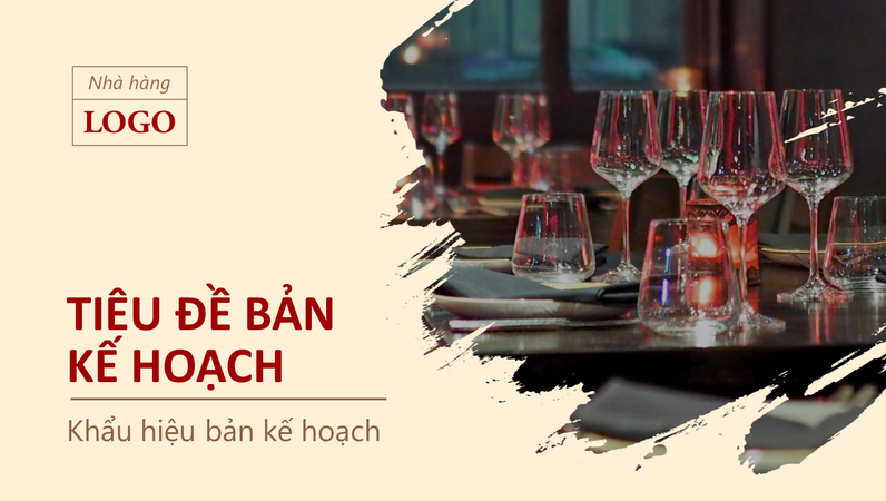Bản kế hoạch nhà hàng Bản kế hoạch nhà hàng