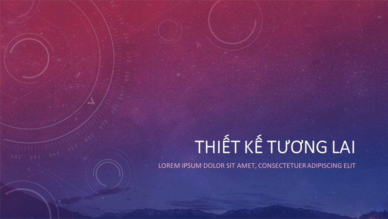 Thiết kế tương lai Thiết kế tương lai