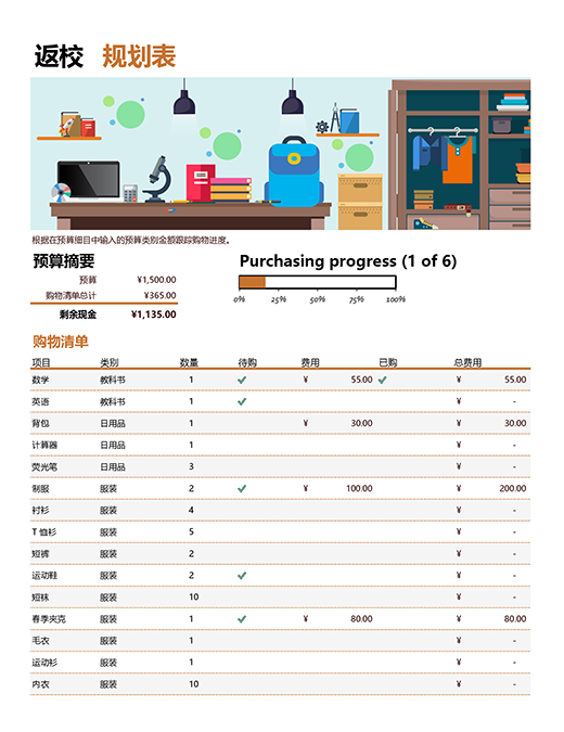 返校规划表 返校规划表